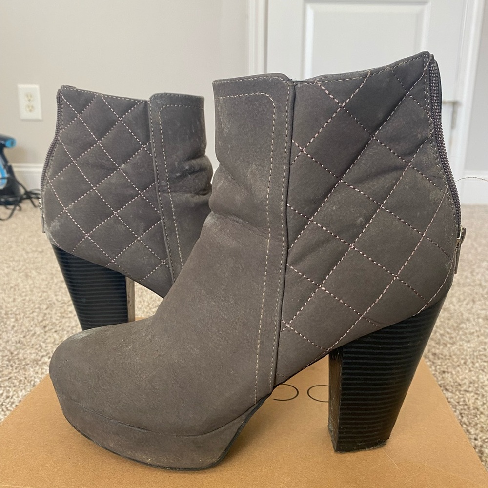 Madden Girl Gray Booties